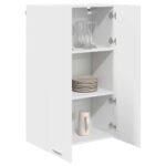 Hanging Cabinet White 60 x 31 x 100 cm Engineered Wood