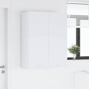 Hanging Cabinet White 80 x 31 x 100 cm Engineered Wood