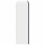 Hanging Cabinet Black Oak 80 x 31 x 100 cm Engineered Wood