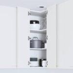 Hanging Cabinet White 57 x 57 x 100 cm Engineered Wood