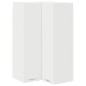 Hanging Cabinet White 57 x 57 x 100 cm Engineered Wood