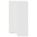 Hanging Cabinet White 57 x 57 x 100 cm Engineered Wood