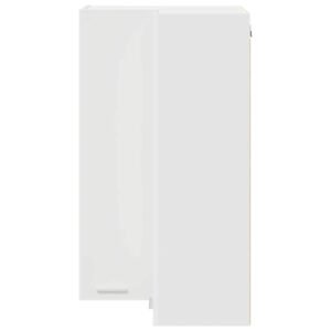 Hanging Cabinet White 57 x 57 x 100 cm Engineered Wood