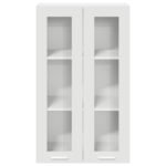 Hanging Cabinet White 60 x 31 x 100 cm Engineered Wood