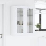 Hanging Cabinet White 80 x 31 x 100 cm Engineered Wood