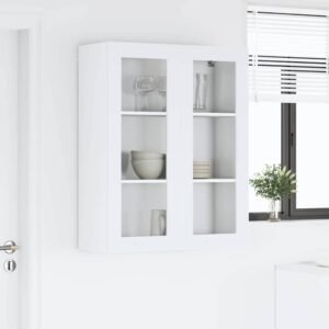 Hanging Cabinet White 80 x 31 x 100 cm Engineered Wood