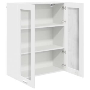 Hanging Cabinet White 80 x 31 x 100 cm Engineered Wood