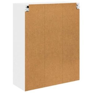 Hanging Cabinet White 80 x 31 x 100 cm Engineered Wood