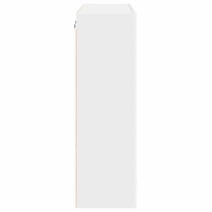 Hanging Cabinet White 80 x 31 x 100 cm Engineered Wood