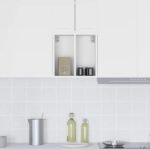 Hanging Cabinet White 40 x 29,5 x 40 cm Engineered Wood