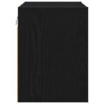 Hanging Cabinet Black Oak 40 x 29,5 x 40 cm Engineered Wood