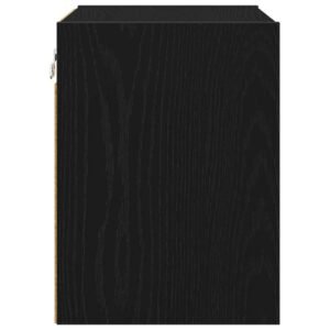 Hanging Cabinet Black Oak 40 x 29,5 x 40 cm Engineered Wood