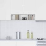 Hanging Cabinet White 20 x 29,5 x 80 cm Engineered Wood