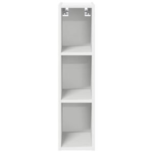 Hanging Cabinet White 20 x 29,5 x 80 cm Engineered Wood