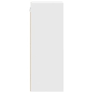 Hanging Cabinet White 20 x 29,5 x 80 cm Engineered Wood