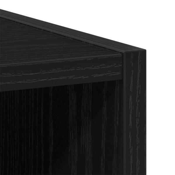 Hanging Cabinet Black Oak 20 x 29,5 x 80 cm Engineered Wood