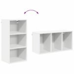 Hanging Cabinet White 40 x 29,5 x 80 cm Engineered Wood