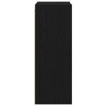 Hanging Cabinet Black Oak 40 x 29,5 x 80 cm Engineered Wood