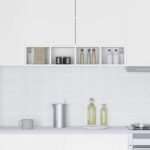 Hanging Cabinet White 20 x 29,5 x 100 cm Engineered Wood