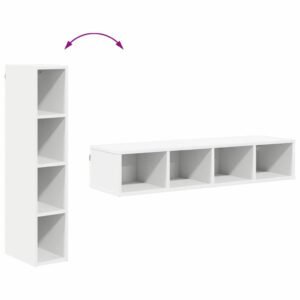 Hanging Cabinet White 20 x 29,5 x 100 cm Engineered Wood