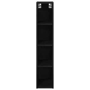 Hanging Cabinet Black Oak 20 x 29,5 x 100 cm Engineered Wood