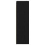 Hanging Cabinet Black Oak 20 x 29,5 x 100 cm Engineered Wood