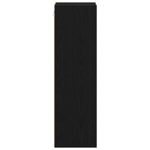 Hanging Cabinet Black Oak 20 x 29,5 x 100 cm Engineered Wood