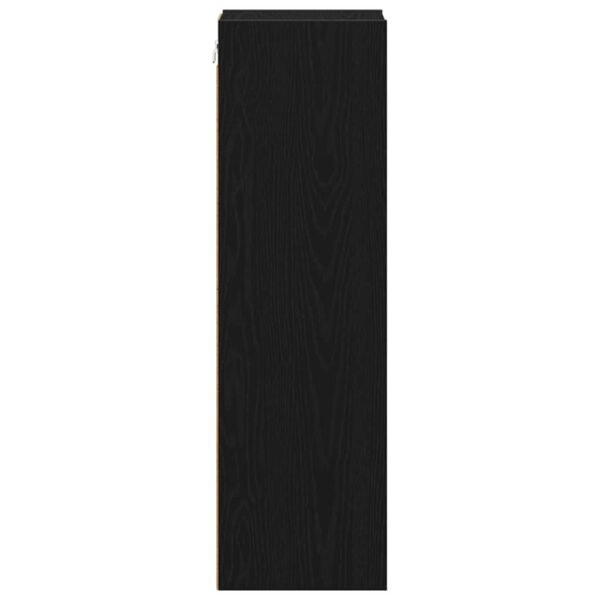 Hanging Cabinet Black Oak 20 x 29,5 x 100 cm Engineered Wood