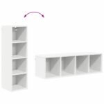 Hanging Cabinet White 30 x 29,5 x 100 cm Engineered Wood