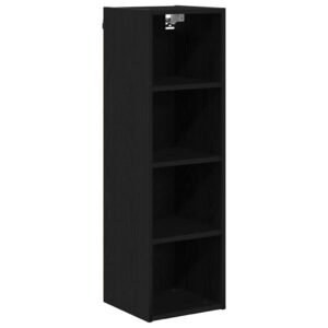 Hanging Cabinet Black Oak 30 x 29,5 x 100 cm Engineered Wood