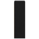 Hanging Cabinet Black Oak 30 x 29,5 x 100 cm Engineered Wood
