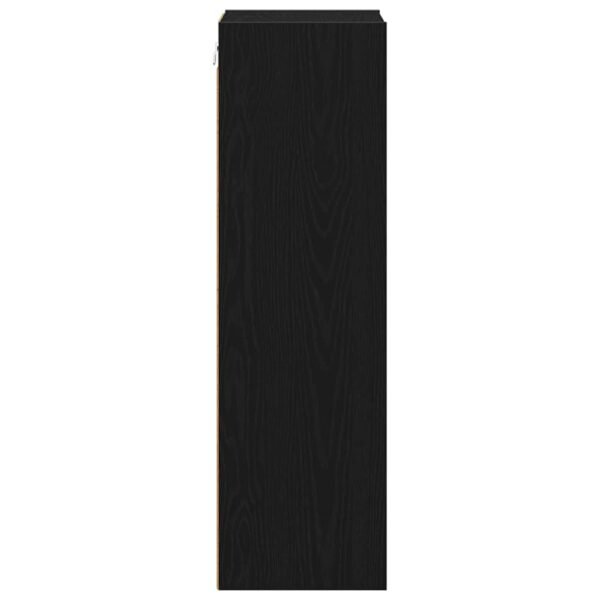 Hanging Cabinet Black Oak 30 x 29,5 x 100 cm Engineered Wood