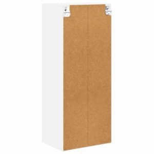 Hanging Cabinet White 40 x 29,5 x 100 cm Engineered Wood