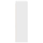 Hanging Cabinet White 40 x 29,5 x 100 cm Engineered Wood