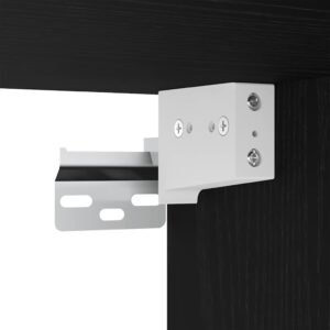 Hanging Cabinet Black Oak 40 x 29,5 x 100 cm Engineered Wood