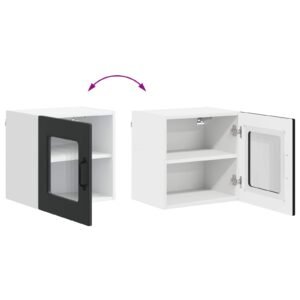Dishwasher Panel Kalmar Black 40 x 31 x 40 cm Engineered Wood