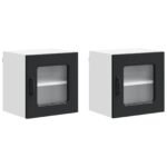 Dishwasher Panel Kalmar 2 pcs Black 40 x 31 x 40 cm