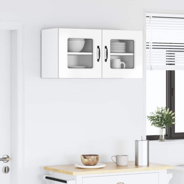 Dishwasher Panel Kalmar 2 pcs High Gloss White 40 x 31 x 40 cm