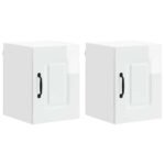 Dishwasher Panel Kalmar 2 pcs High Gloss White 30 x 31 x 40 cm