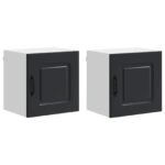 Dishwasher Panel Kalmar 2 pcs Black 40 x 31 x 40 cm