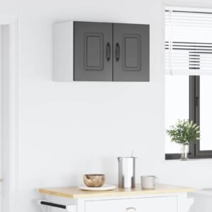 Dishwasher Panel Kalmar Black 60 x 31 x 40 cm Engineered Wood