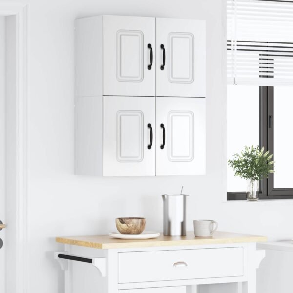 Dishwasher Panel Kalmar 2 pcs High Gloss White 60 x 31 x 40 cm