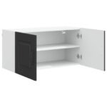 Dishwasher Panel Kalmar Black 80 x 31 x 40 cm Engineered Wood
