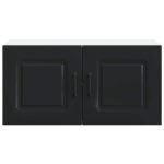 Dishwasher Panel Kalmar Black 80 x 31 x 40 cm Engineered Wood