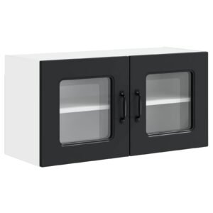 Dishwasher Panel Kalmar Black 80 x 31 x 40 cm Engineered Wood