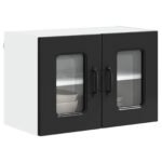 Dishwasher Panel Kalmar Black 60 x 31 x 40 cm Engineered Wood