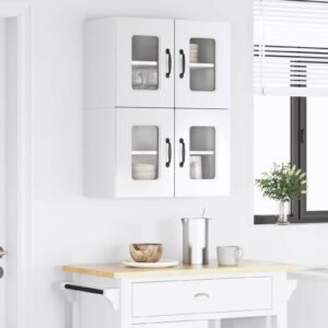 Dishwasher Panel Kalmar 2 pcs High Gloss White 60 x 31 x 40 cm