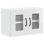 Dishwasher Panel Kalmar 2 pcs High Gloss White 60 x 31 x 40 cm