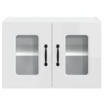 Dishwasher Panel Kalmar 2 pcs High Gloss White 60 x 31 x 40 cm