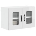 Dishwasher Panel Kalmar 2 pcs High Gloss White 60 x 31 x 40 cm